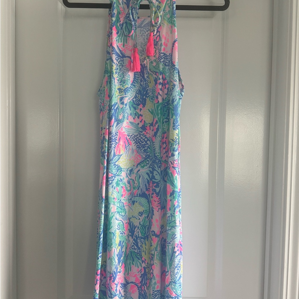 Margot Lilly Pulitzer Sleeveless Dress with Tassels